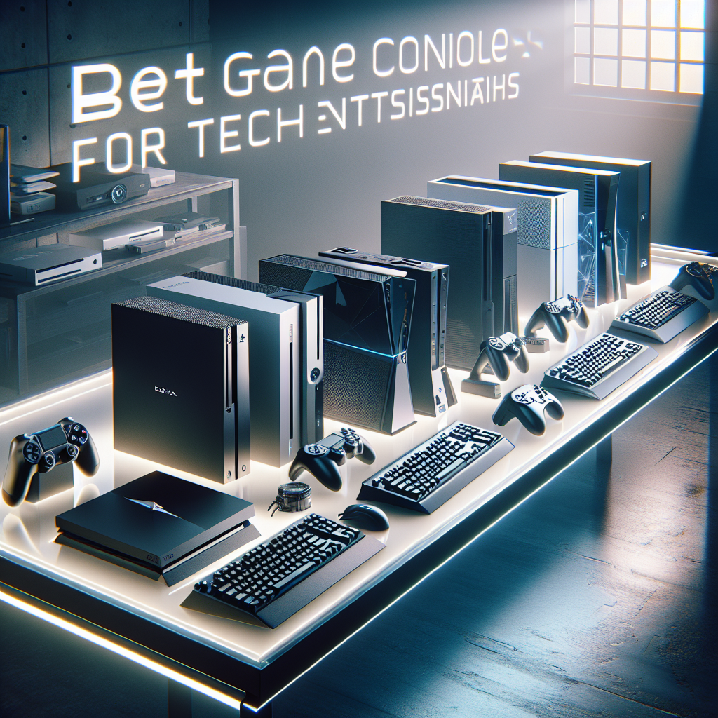 Best Game Consoles 2024 For Tech Enthusiasts