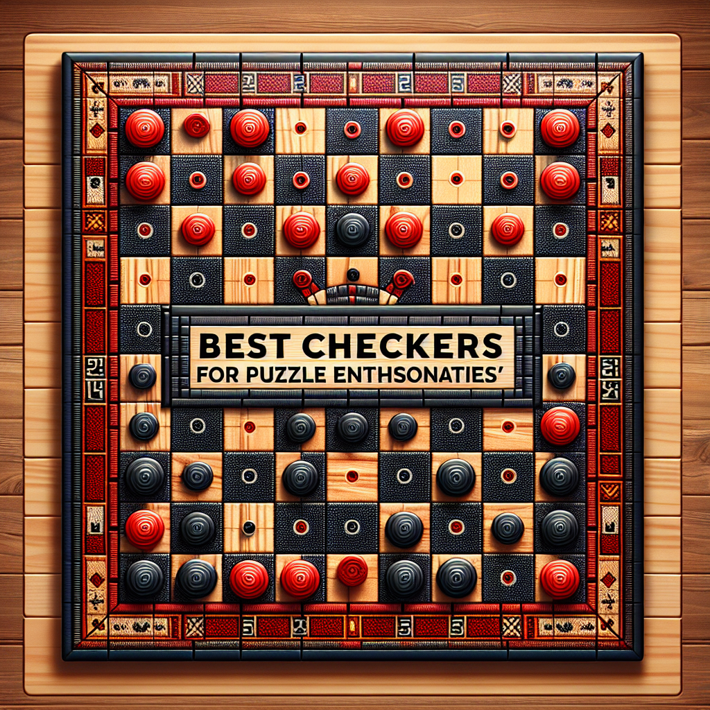 Best Checkers For Puzzle Enthusiasts 2024